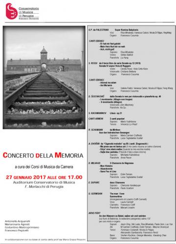 Giorno Della Memoria A Perugia - Perugia