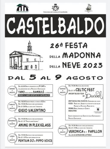 Festa Della Madonna Della Neve A Castelbaldo - Castelbaldo