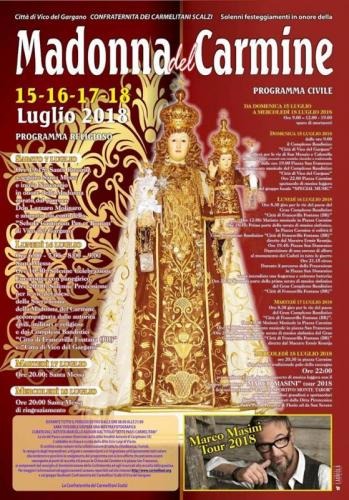 Festa Della Madonna Del Carmine - Vico Del Gargano