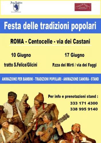 Festa Delle Tradizioni Popolari A Centocelle Di Roma - Roma