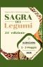 Sagra dei Legumi, Edizione 2026 - Albagiara (OR)