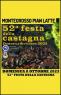 Festa della Castagna Montegrosso, 52ima Edizione - Anno 2023 - Montegrosso Pian Latte (IM)