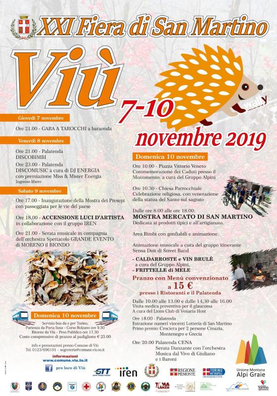 Festa di San Martino a Viù 2019 (TO) Piemonte eventiesagre.it Festa di San Martino a Viù 2019 (TO) Piemonte eventiesagre.it