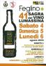 Sagra del Vino Lumassina, 41^ Edizione - Anno 2018 - Orco Feglino (SV)