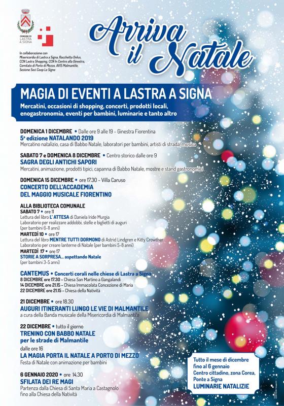 Eventi Di Natale.Eventi Di Natale A Lastra A Signa A Lastra A Signa 2020 Fi Toscana Eventi E Sagre