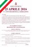 Anniversario Della Liberazione, 25 Aprile Sempre - Fidenza (PR)