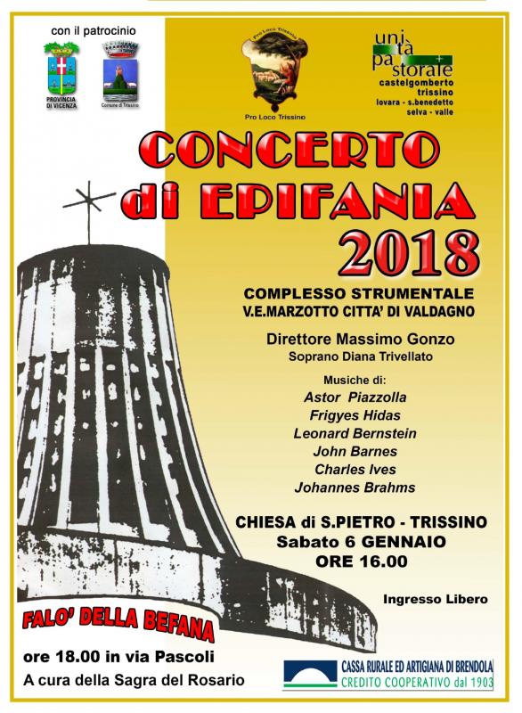 Festa Della Befana A Trissino 2018 Vi Veneto Eventi