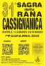 Sagra Della Rana Cassignanica,  Edizione - 2026 - Rodano (MI)