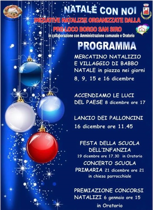 Eventi Di Natale.Eventi Di Natale A Borgo San Siro A Borgo San Siro 2019 Pv Lombardia Eventi E Sagre