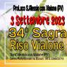 Sagra Del Riso Vialone, Edizione - 2023 - Sant'alessio Con Vialone (PV)