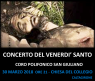 Concerto  Del Venerdì Santo, Coro Polifonico San Giuliano - Caltagirone (CT)