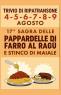 Sagra Delle Pappardelle Di Farro Al Ragu E Stinco Di Maiale a Ripatransone, Stinco Di Maiale Arrosto E Altre Specialità Gastronomiche - 17ima Edizione - Ripatransone (AP)