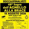 Sagra Dell'Agnello Alla Brace a Roccaspinalveti,  Edizione - 2026 - Roccaspinalveti (CH)