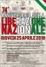 Celebrazioni Per Il 25 Aprile, 74imo Anniversario Della Liberazione Ad Arezzo - Arezzo (AR)