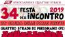 Festa Dell'incontro, E Sagra Delle Palle Fritte - Edizione 2019 - Casciana Terme Lari (PI)