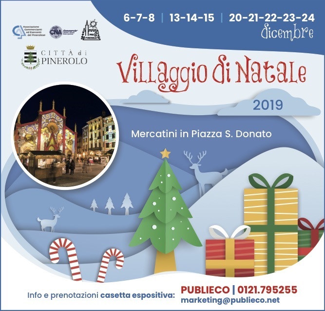 Immagini Mercatini Natale.Mercatino Di Natale A Pinerolo 2019 To Piemonte Eventi E Sagre