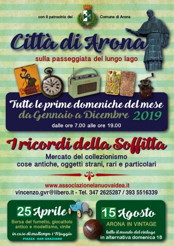 Mercatino Dellantiquariato A Arona 2019 No Piemonte