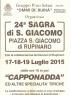 Sagra Della Caponadda, Sagra Di San Giacomo Di Rupinaro - Chiavari (GE)