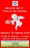 Festa Di San Valentino, A Cà Zen Mercatino, Giochi Rurali, Lotteria - Lusia (RO)