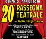 Rassegna Teatrale Delle Compagnie Dell'isola Bergamasca, Spettacoli Della Stagione 2017/2018 - Ponte San Pietro (BG)