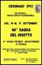 Sagra Del Risotto, 8° Gran Premio Macchine A Pedali - Cergnago (PV)