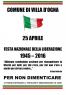 Festa Della Liberazione, Celebrazioni Del 25 Apile A Villa D'ogna - Villa D'ogna (BG)