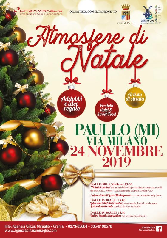 Articoli Natale.Atmosfere Di Natale A Paullo 2019 Mi Lombardia Eventi E Sagre