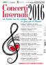 Concerti Invernali Anbima, Edizione 2016 -  (UD)