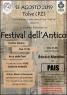 Festival Dell'antico, 4a Edizione - 2019 - Tolve (PZ)