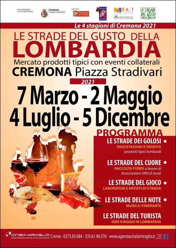 Le Strade Del Gusto Della Lombardia A Cremona 2021 Cr Lombardia Eventiesagre It