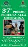 Premio Fedeltà Alla Montagna, 37^ Edizione - Vernante (CN)