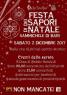 Festa Dei Sapori Di Natale, Aspettando Il Natale 2017 - Sammichele Di Bari (BA)