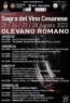 La Sagra Del Cesanese A Olevano Romano, 47ma Edizione - 2022 - Olevano Romano (RM)