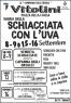 La Sagra Della Schiacciata Con L'uva A Vinci, Festa A Vittolini Per 2 Fine Settimana - Vinci (FI)