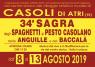 Sagra Degli Spaghetti Al Pesto Casolano,anguille E Baccalà A Casoli Di Atri, Edizione 2019 - Atri (TE)