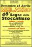 La Sagra Dello Stoccafisso A Melazzo, 48ima Edizione - 2019 - Melazzo (AL)