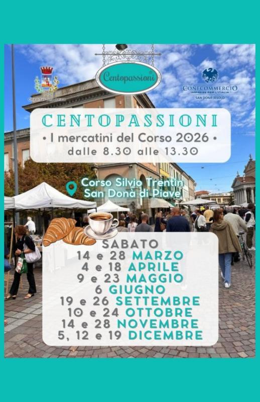 I Mercatini Del Corso A San Donà Di Piave