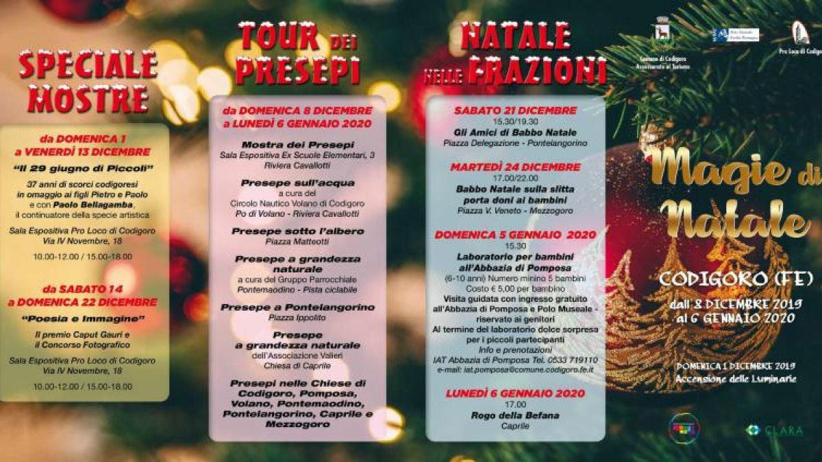Poesie Di Natale 2020.Magie Di Natale A Codigoro A Codigoro 2020 Fe Emilia Romagna Eventi E Sagre