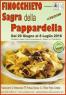 La Sagra Delle Pappardelle a Finocchieto, Edizione 2018 - Stroncone (TR)