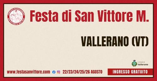 Festa San Vittore Martire A Vallerano - Vallerano