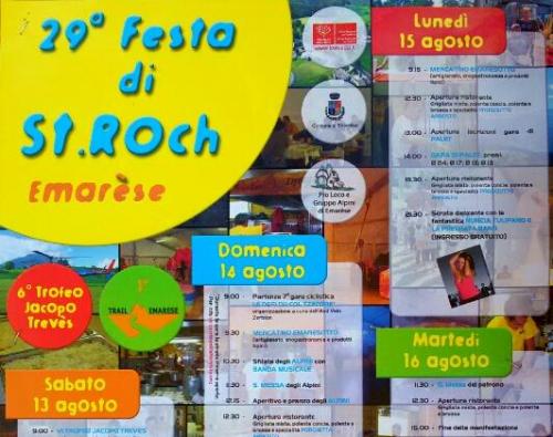 Festa Di St. Roch - Emarèse