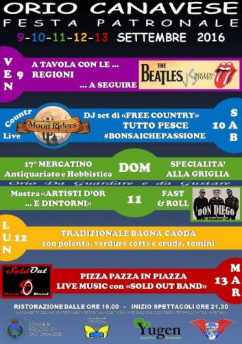 Festa Patronale Orio - Orio Canavese