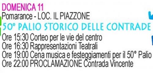 Palio Storico Delle Contrade - Pomarance