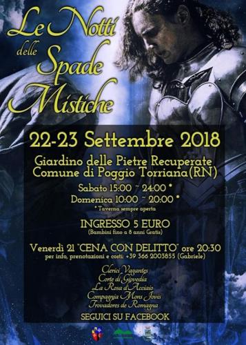 Le Notti Delle Spade Mistiche - Poggio Torriana
