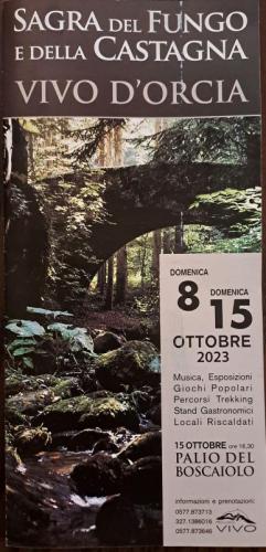 Festa Del Fungo E Della Castagna - Castiglione D'orcia