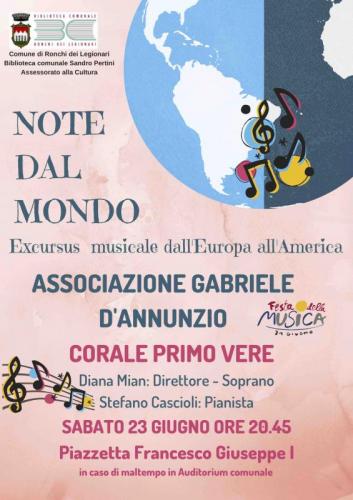 Note Dal Mondo - Ronchi Dei Legionari
