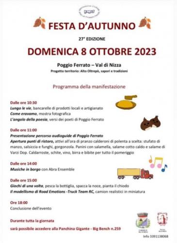 Festa D'autunno - Val Di Nizza