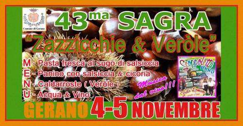 Sagra Delle Zazzicchie E Verole - Gerano
