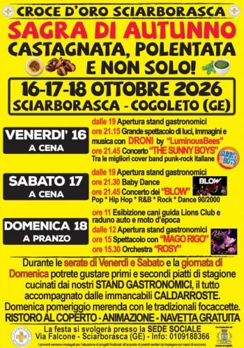 Sagra Di Autunno A Sciarborasca Di Cogoleto - Cogoleto