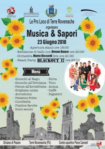 Musica E Sapori A Terre Roveresche - Terre Roveresche